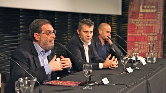 Enrique González Macho, presidente de la Academia de Cine, en la presentación del canal TCM Autor