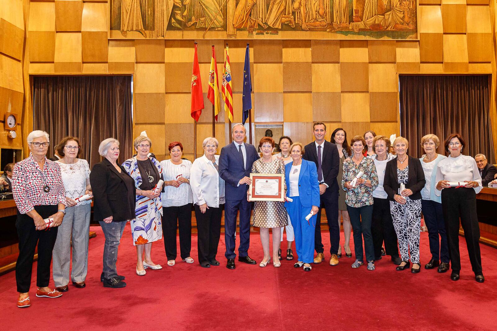 Entrega de las distinciones de Zaragozanos Ejemplares