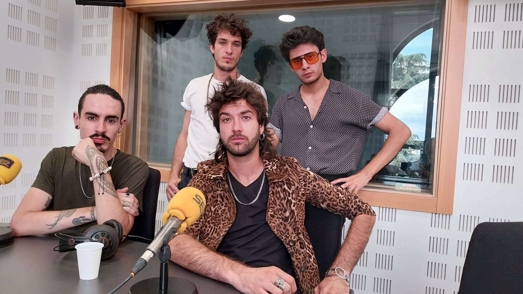 Gisme, Martín, Santi y Coque (de arriba a abajo y de izquierda a derecha, son 'Ultraligera'