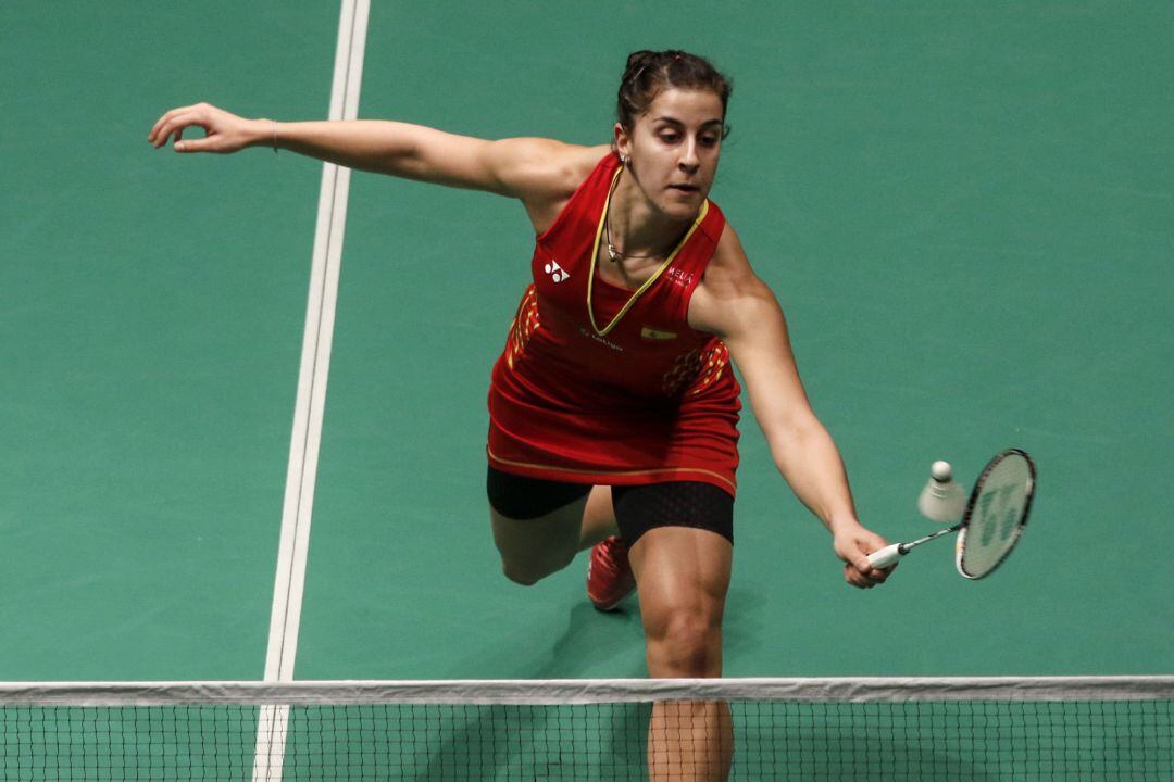 Carolina Marin en la final de Kuala Lumpur