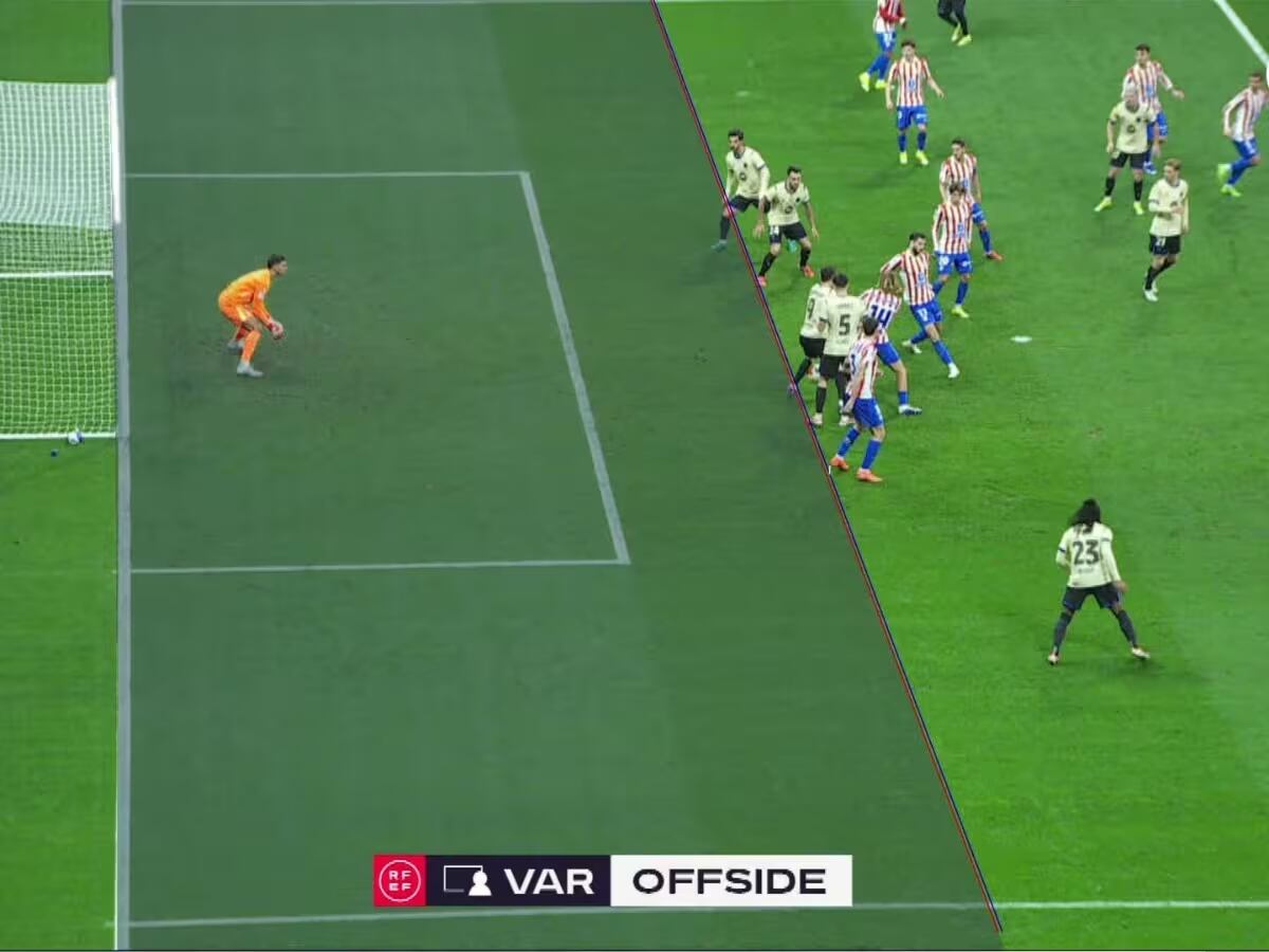 El fuera de juego de Pau Cubarsí