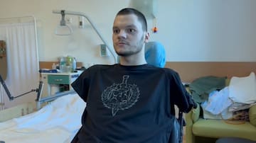 Ruslán, el joven militar ucraniano que lucha por el futuro de los amputados durante la guerra