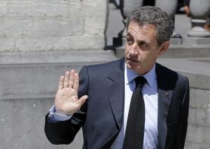 El expresidente francés, Nicolás Sarkozy.