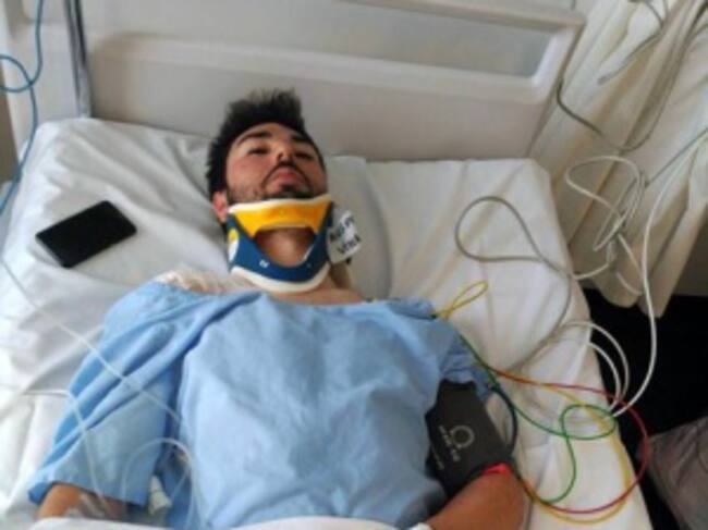 El ciclista del BTT Elda está ingresado por precaución