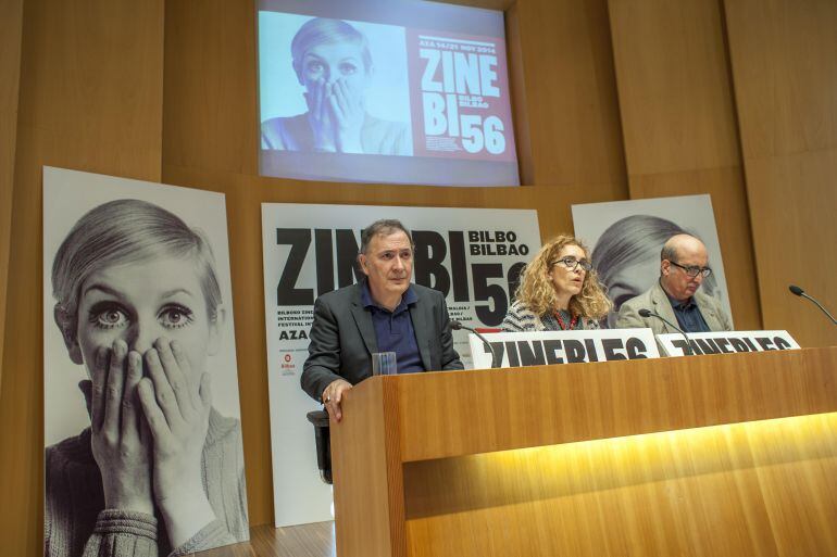 Rueda de prensa en Ayuntamiento Bilbao