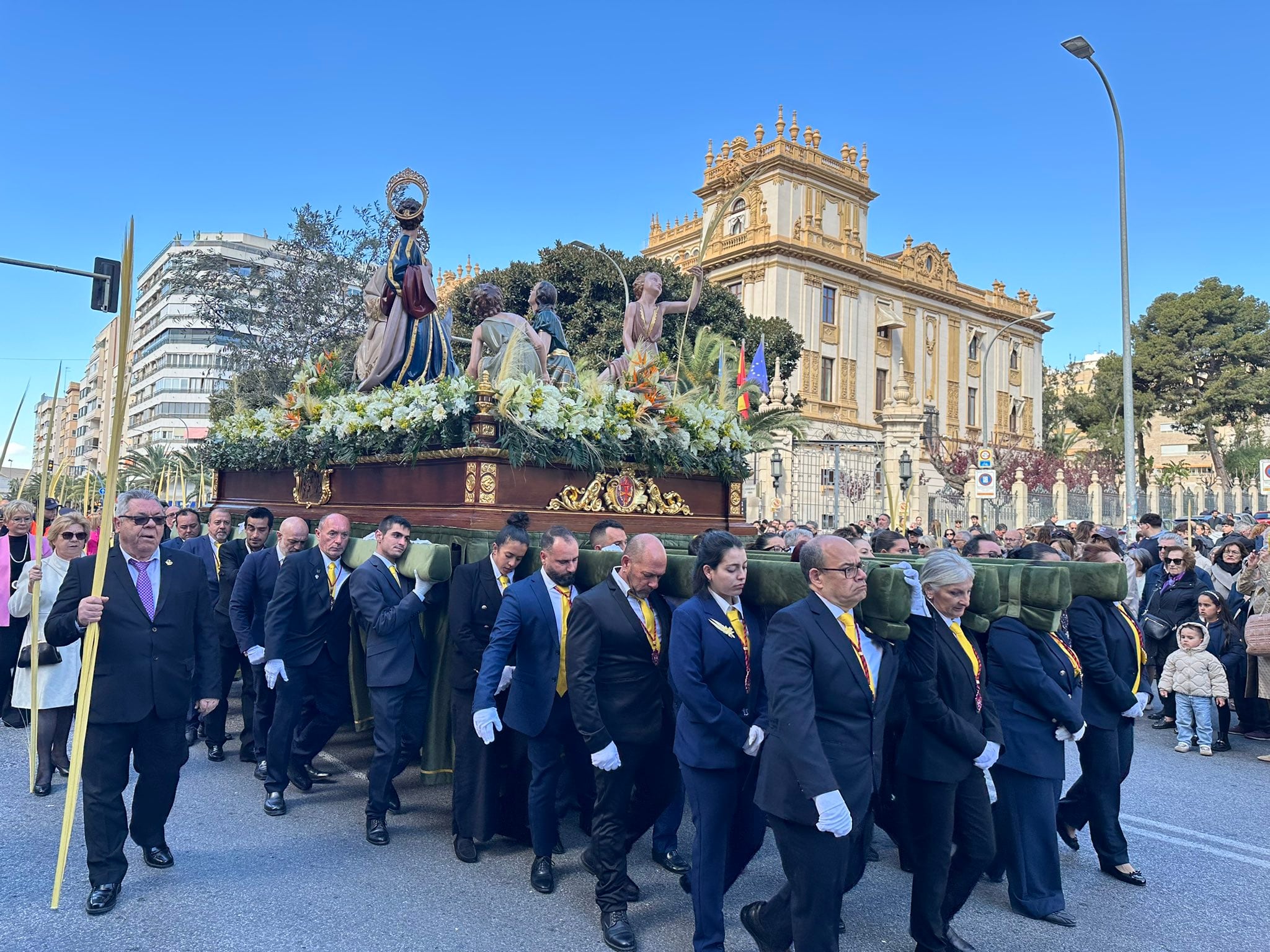 Procesión de La Burrita. Foto: Diputación de Alicante