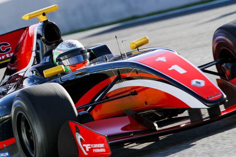 El mejicano Celis, participante esta semana en los test de Fórmula V8 3.5 en el Circuito de Jerez