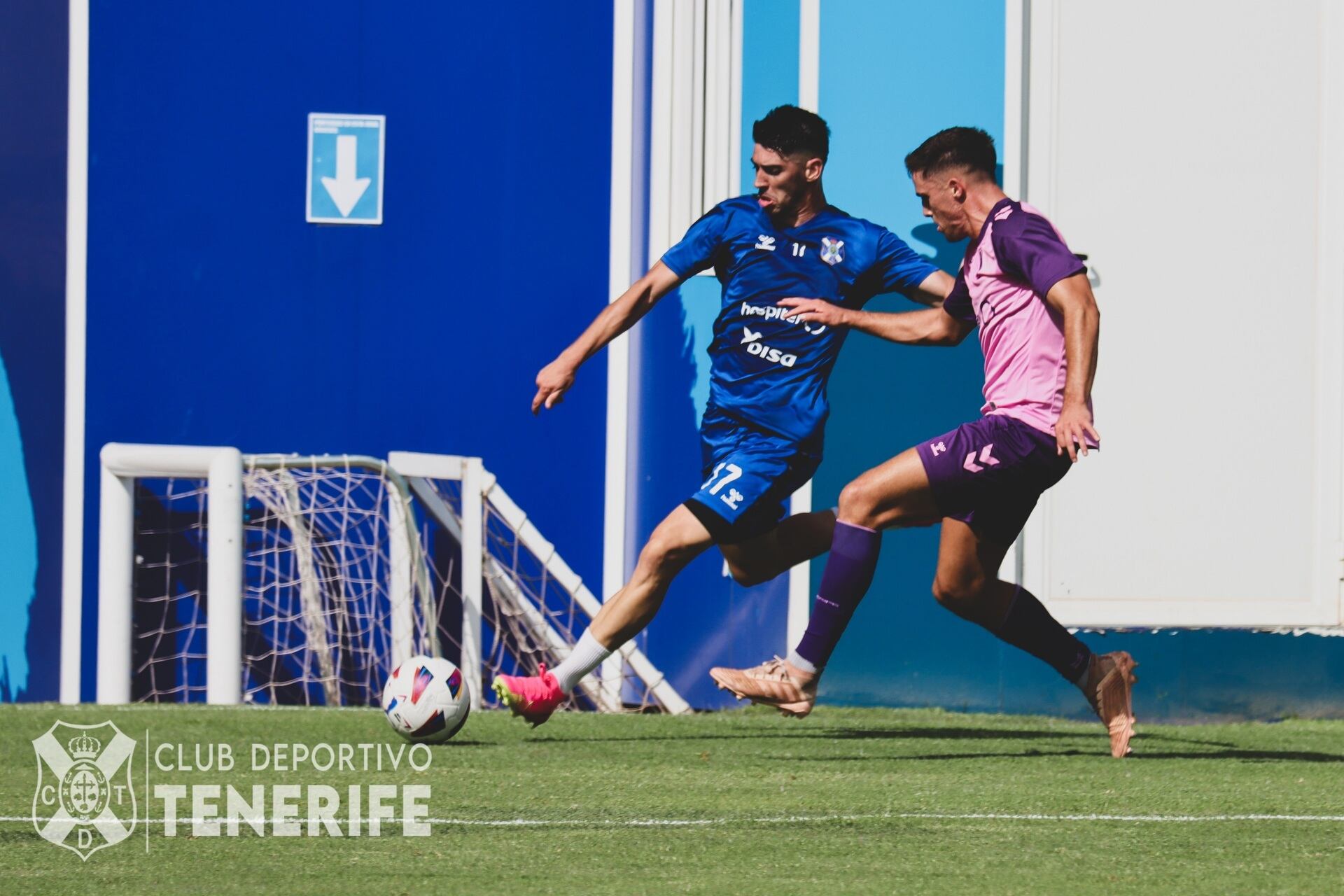 Los blanquiazules prosiguen con sus entrenamientos de pretemporada.