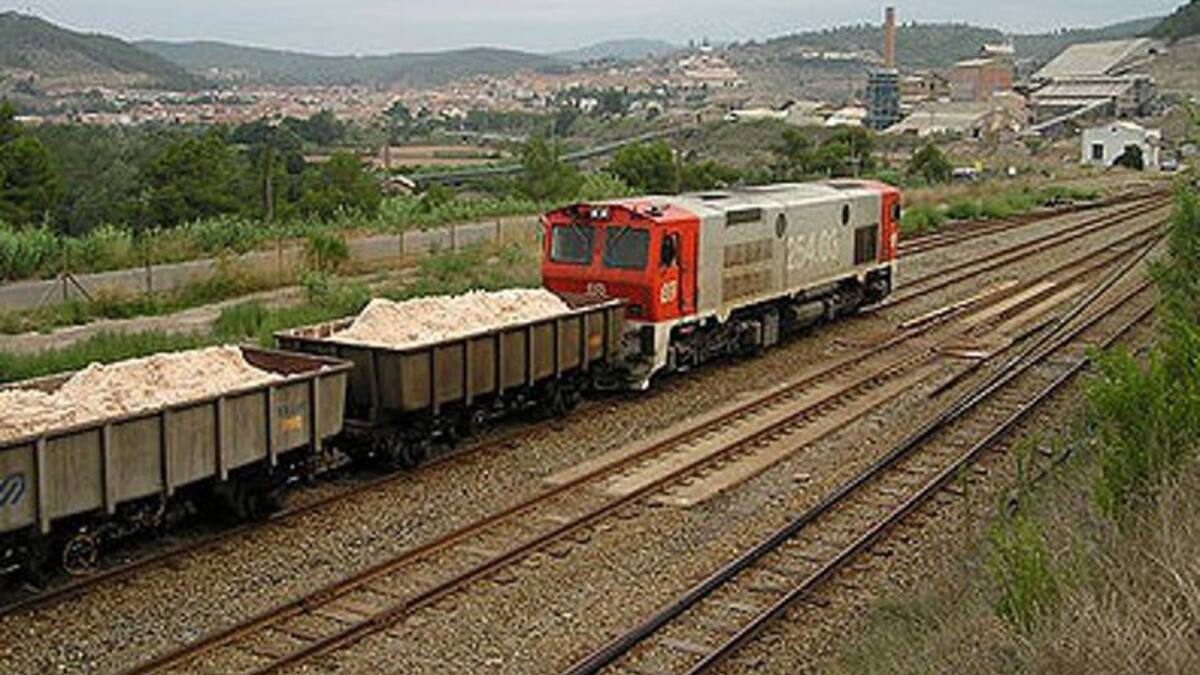 Descarrila un tren carregat de potassa