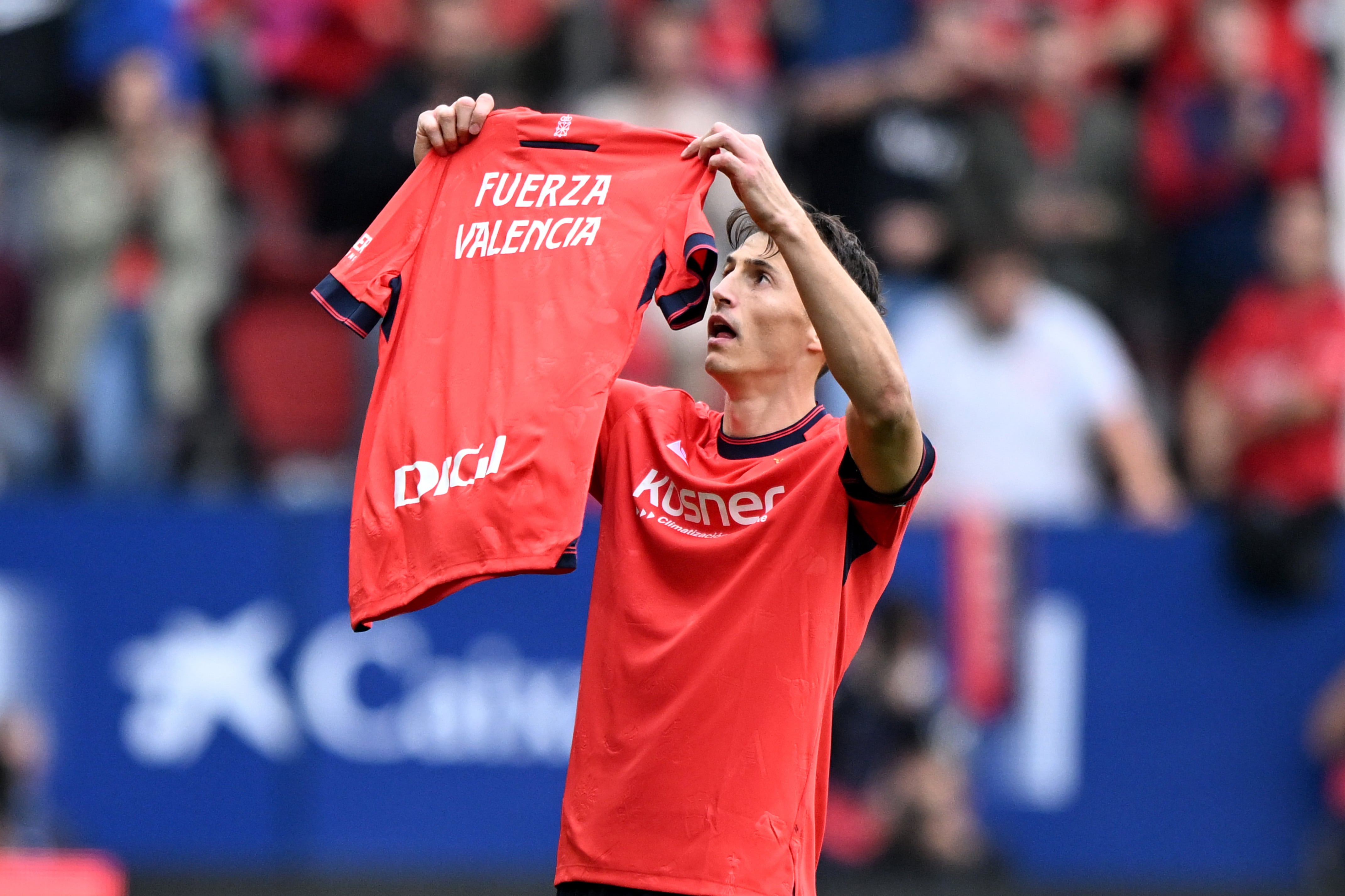 Ante Budimir dedica su gol a los afectados por la DANA en Valencia