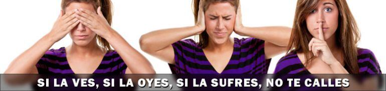 Campaña con la que Emakunde anima a denunciar las agresiones machistas