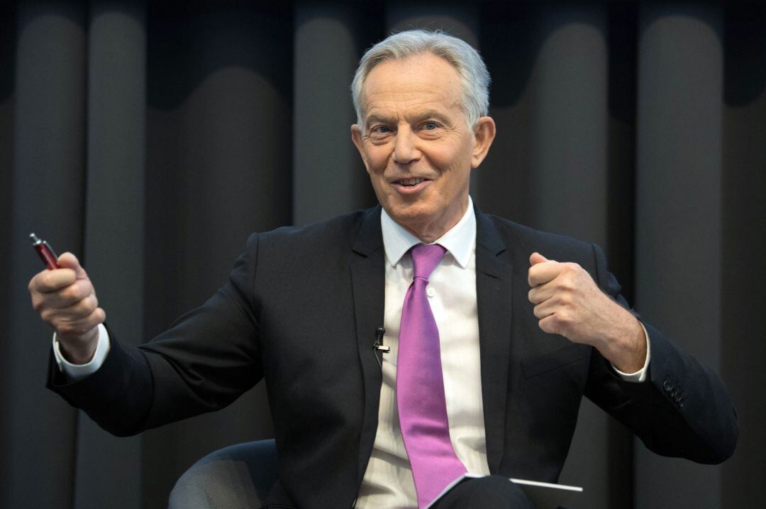 Tony Blair, en un acto del partido laborista