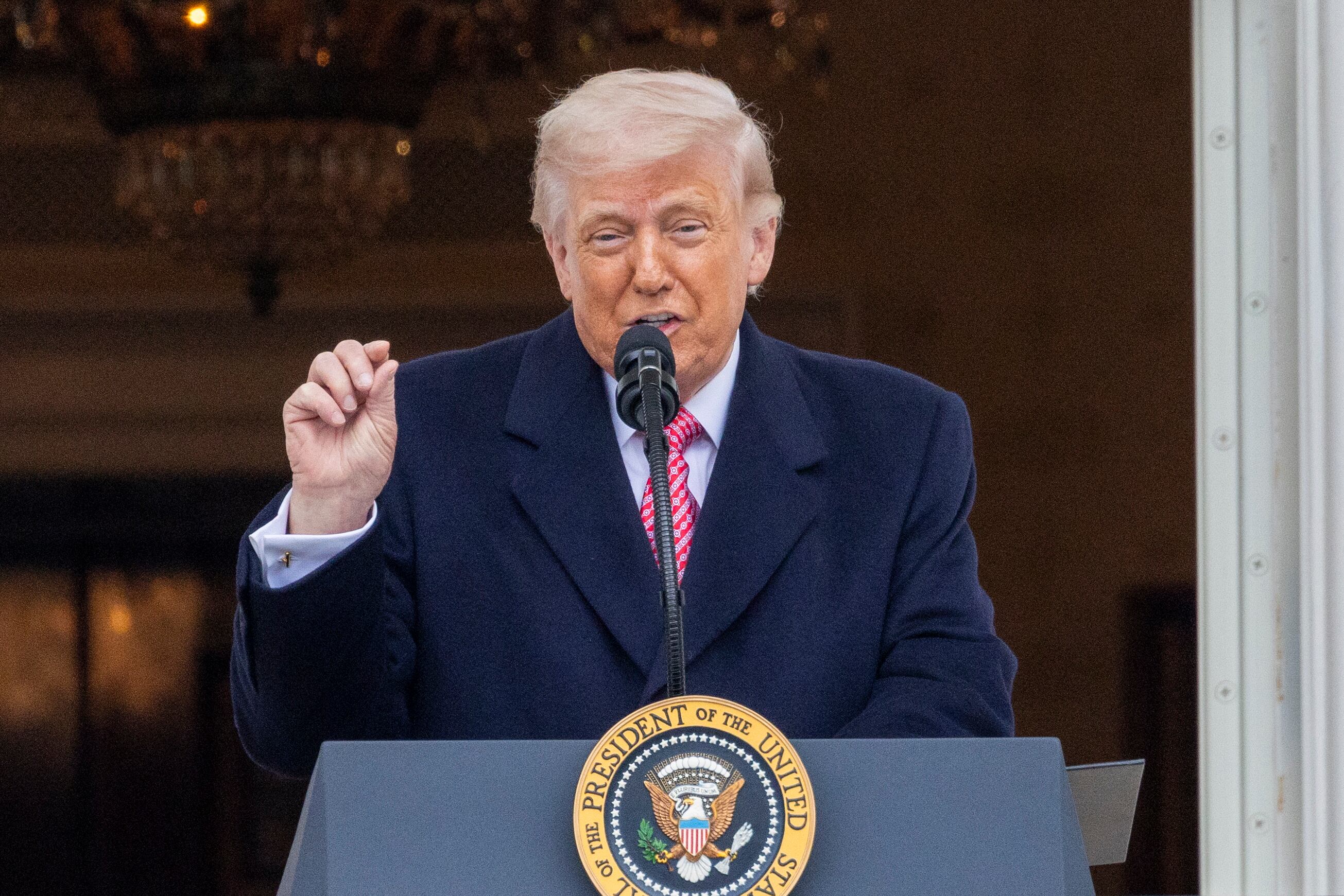 El presidente de Estados Unidos, Donald Trump