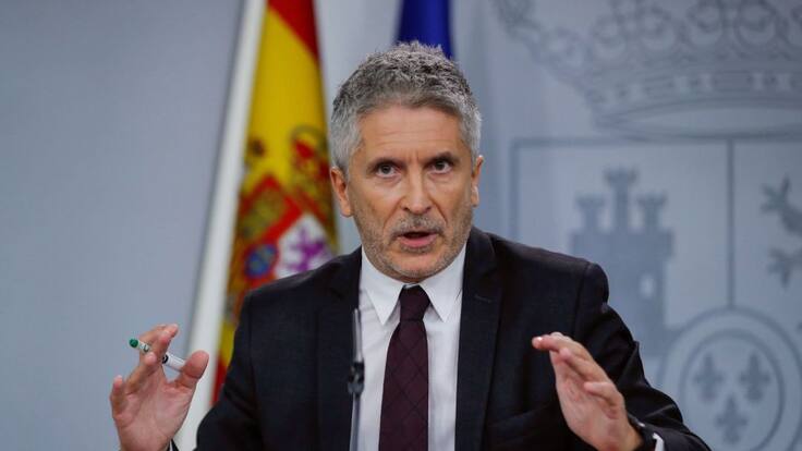 Grande-Marlaska: "Sin un espacio pacífico, poca vida social y de convivencia se puede desarrollar""