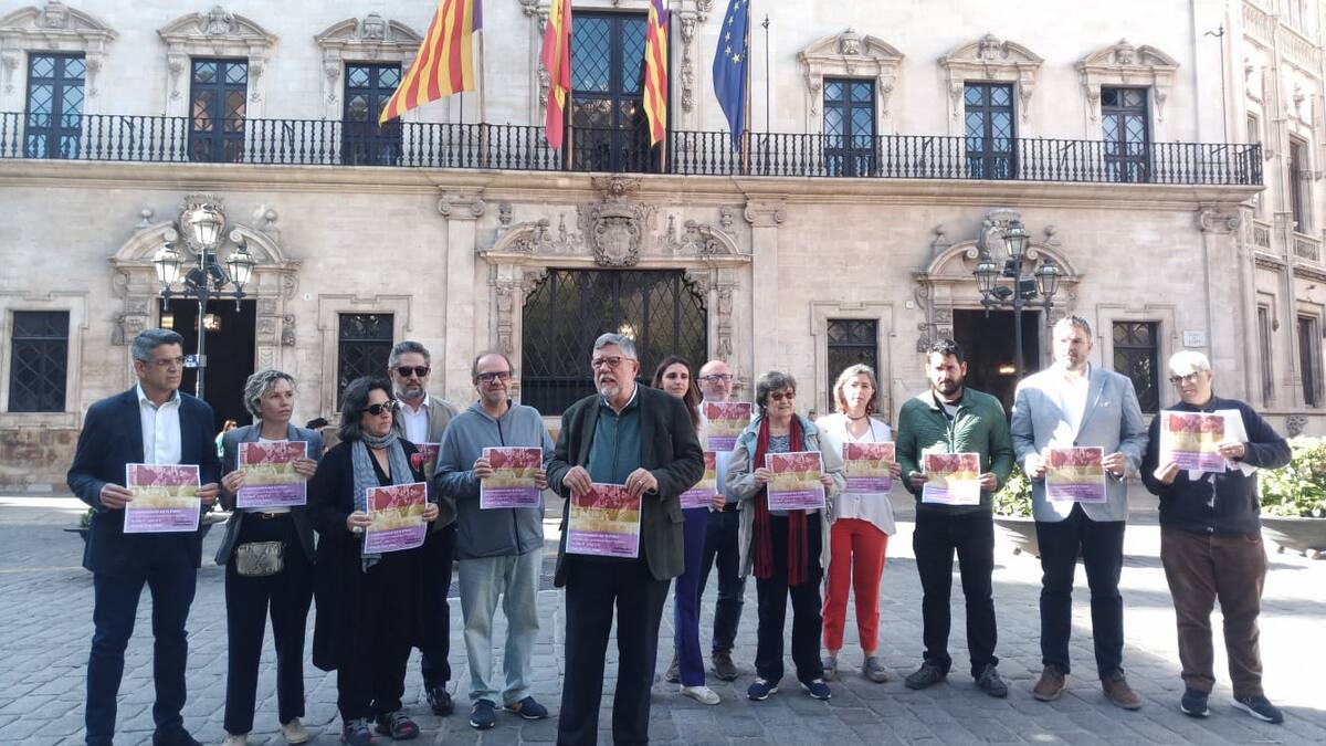 Toque de atención de la Plataforma por la Memoria Democrática a VOX por la derogación de la ley en Baleares