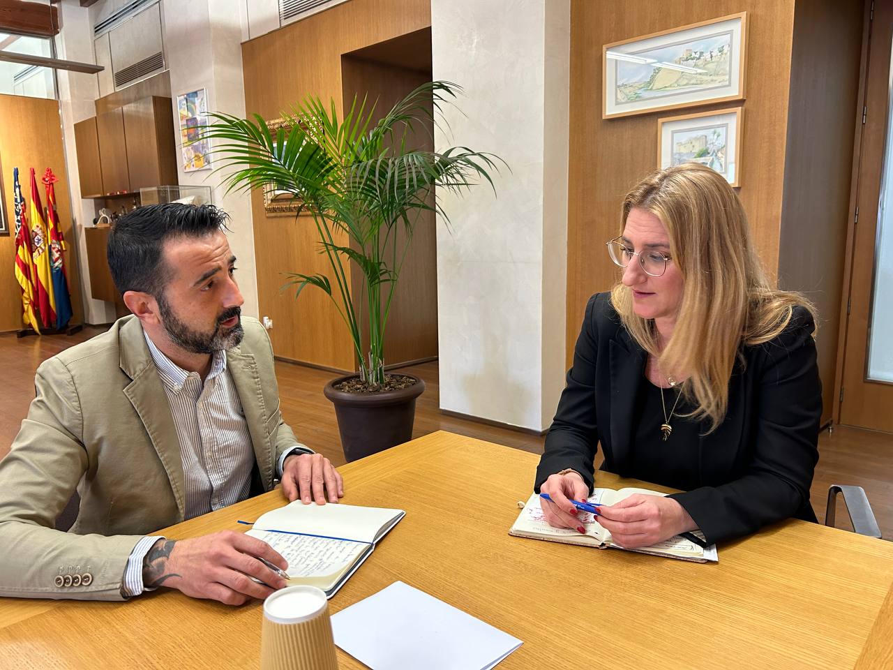 Reunión entre Elche y Alicante para impulsar nuevas estrategias en materia de promoción ecconómica