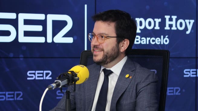 Pere Aragonés: "Vamos a defender que Junqueras sea el candidato de ERC"