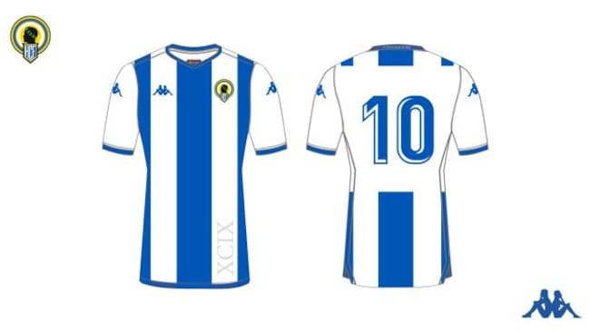 Tercera opción camiseta Hércules 2021-2022