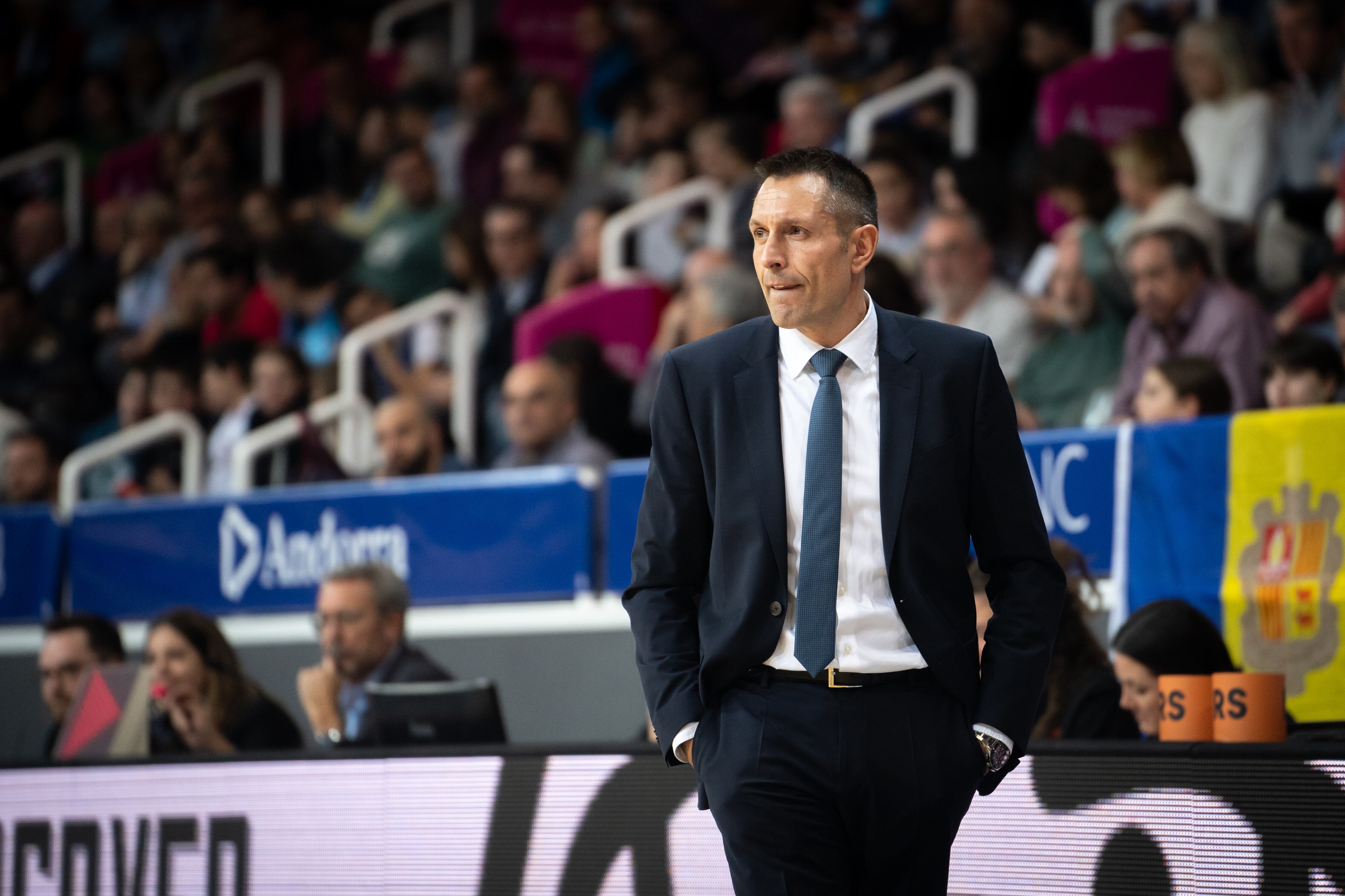 El tècnic del Morabanc Andorra, Natxo Lezkano