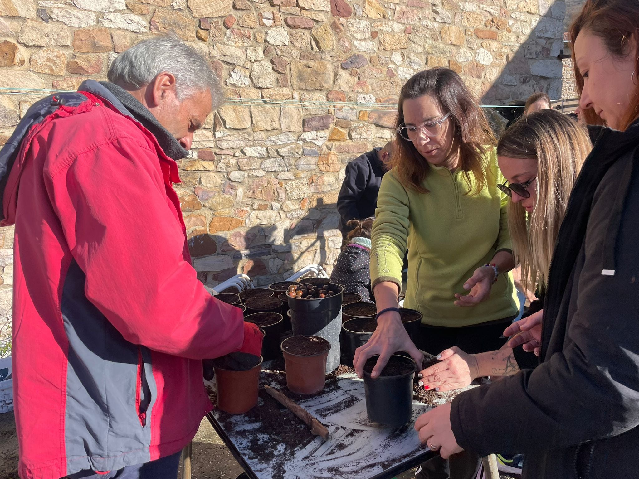 La Braña organiza una jornada de plantación de semillas