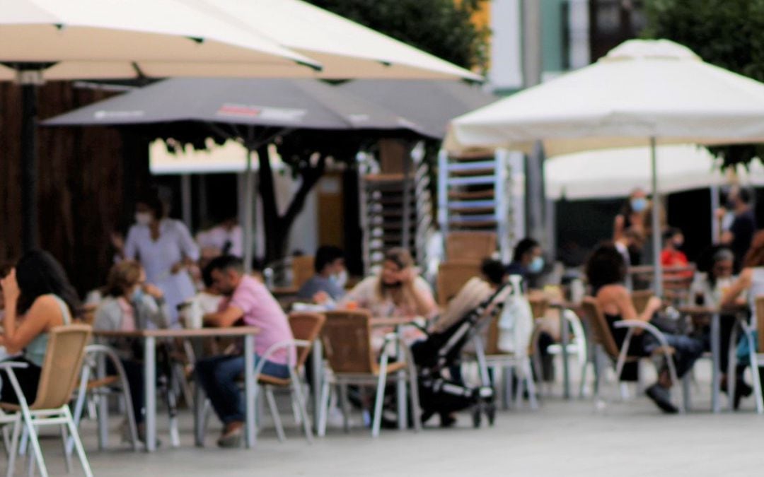 Terraza de hostelería de Mérida