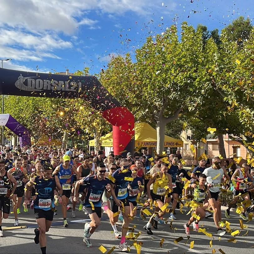 Inicio de la carrera
