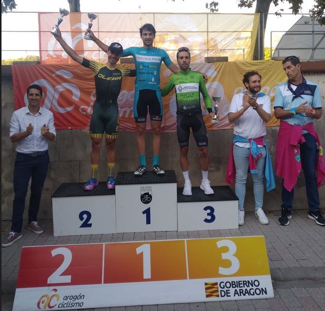 Podio masculino del Trofeo San Mateo de Monzón