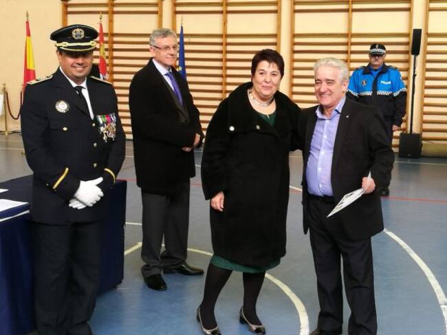 Jesús Manso, distinción honorífica de la Policía Local
