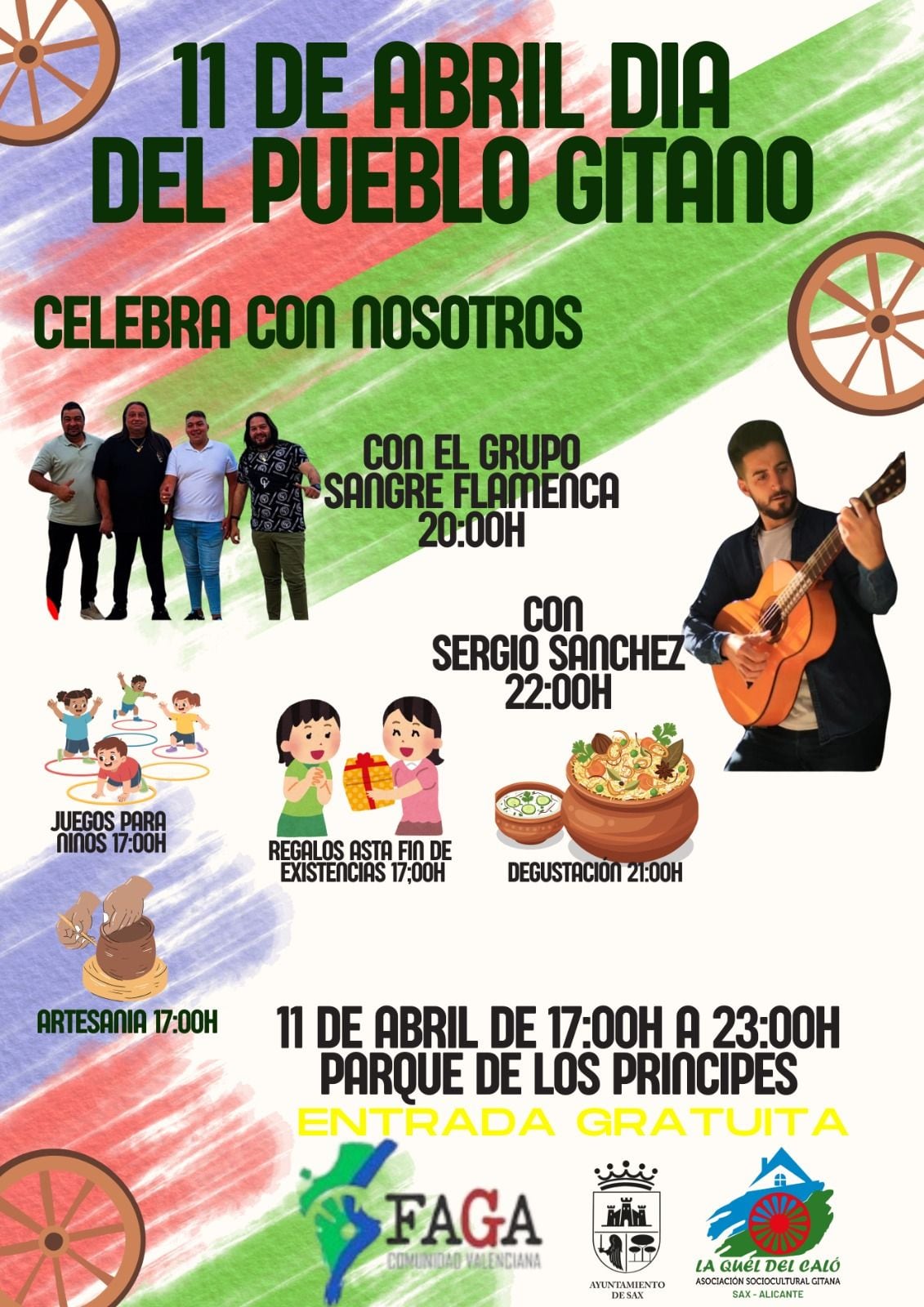 Cartel de los actos organizados