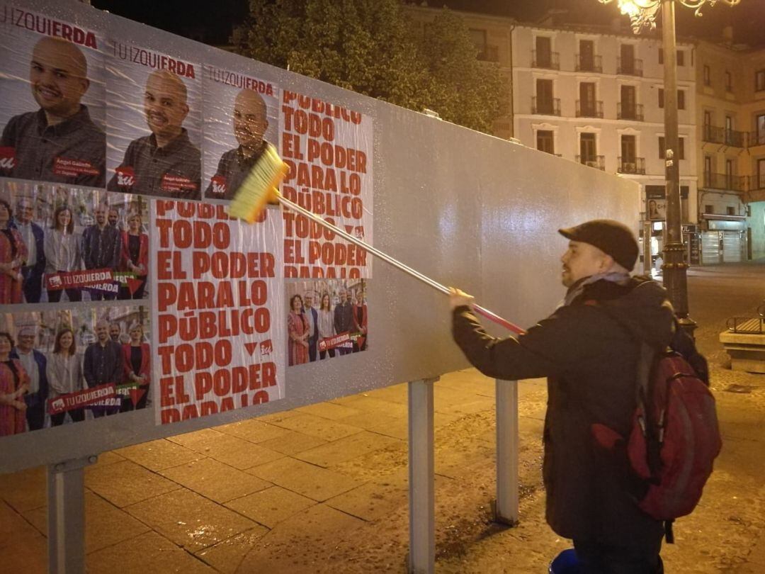 Inicio campaña electoral de IU