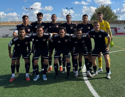 Once inicial de la UD Barbastro en una de sus salidas esta temporada