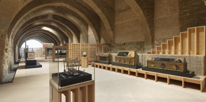 Exposición de los bienes culturales del Monasterio de Sijena