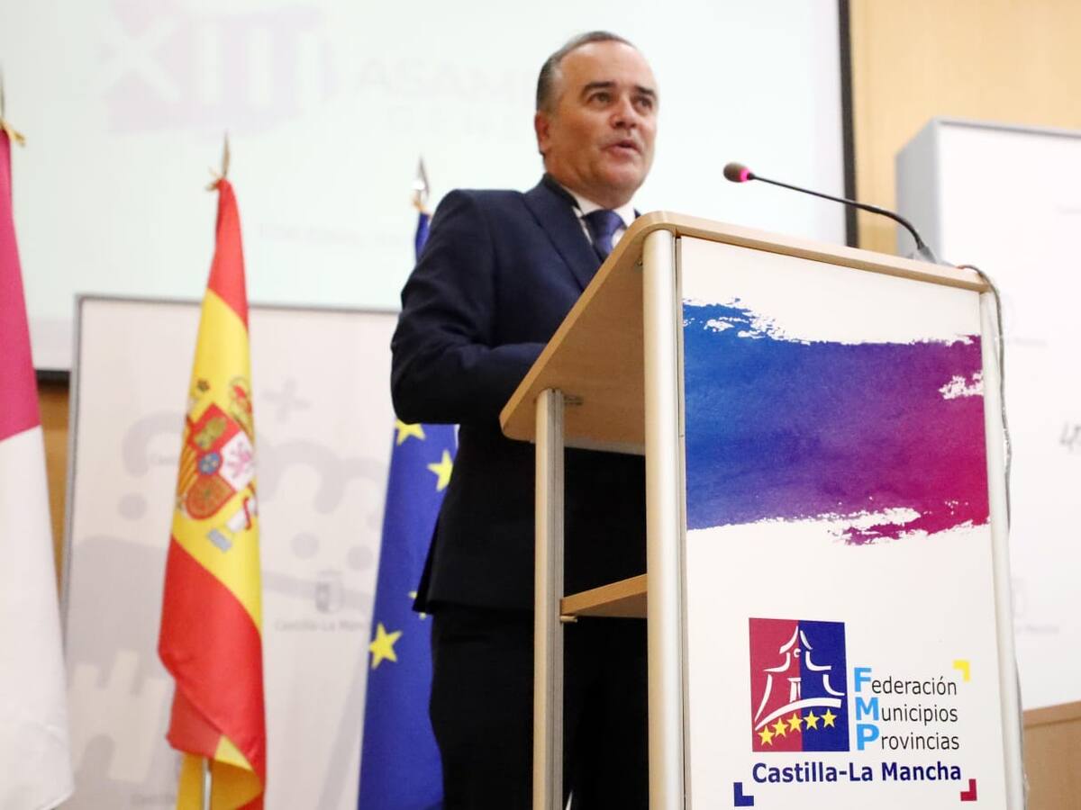 José Julián Gregorio, nuevo presidente de la Federación de Municipios y Provincias de Castilla-La Mancha