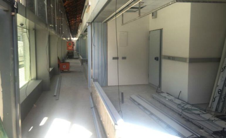 Obras de reforma del Mercado del Val