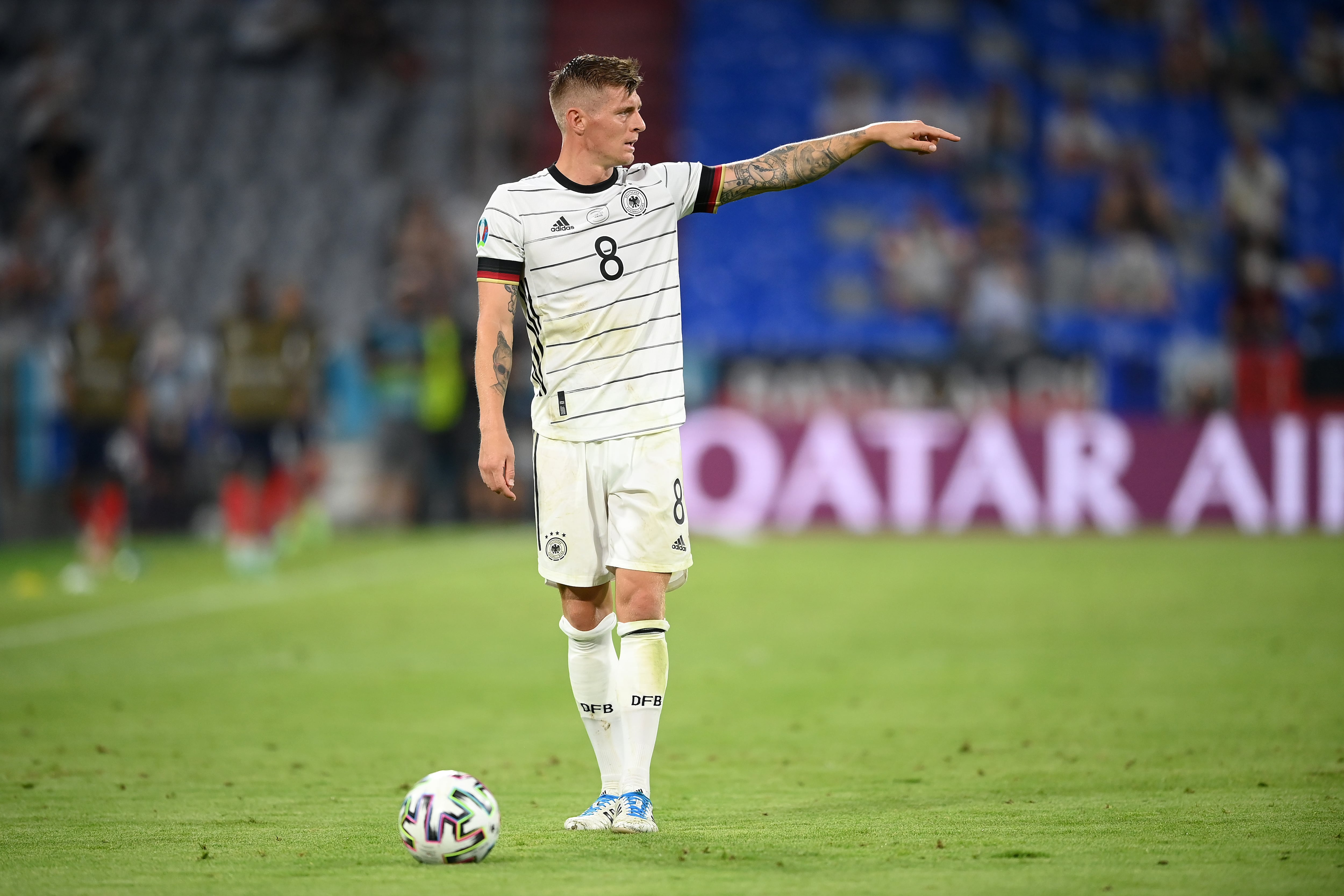 Toni Kroos, durante un partido con Alemania en la Euro 2020