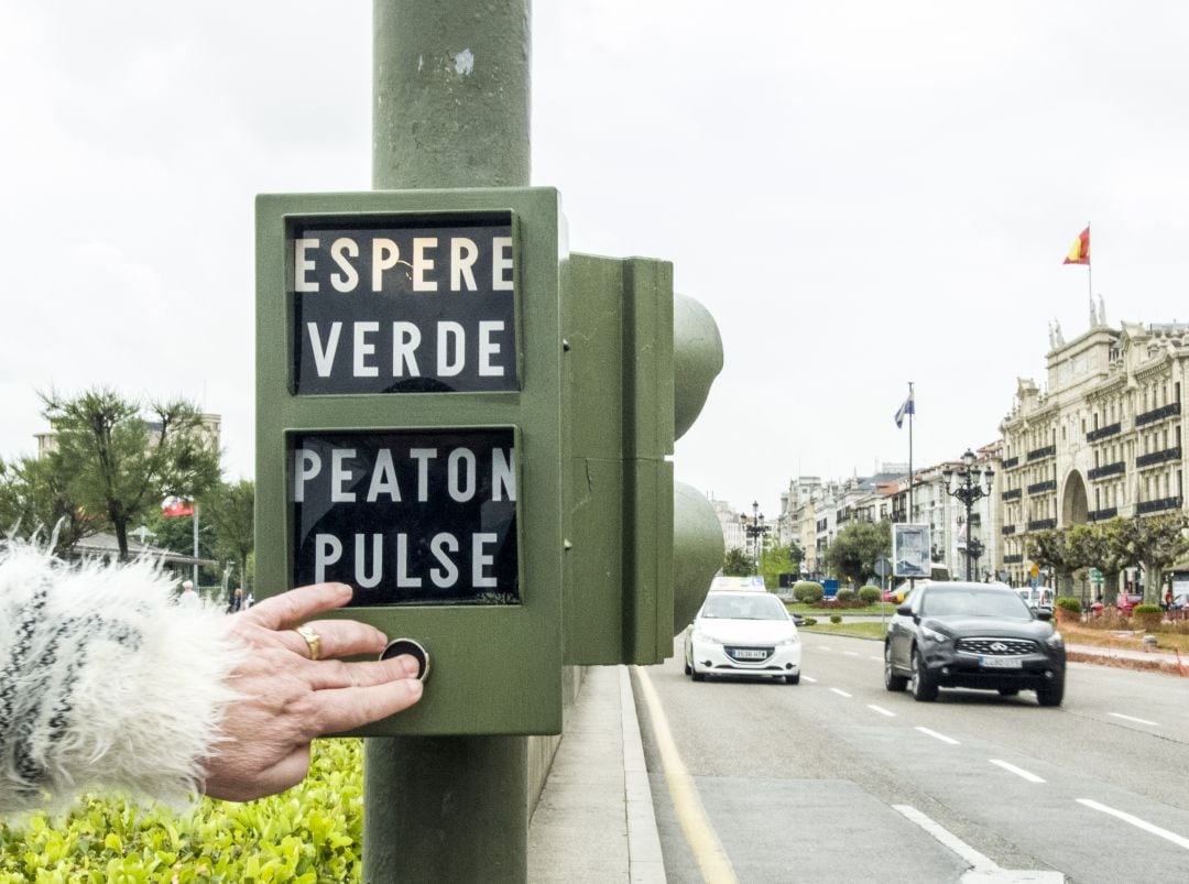 Pulsadores para peatón