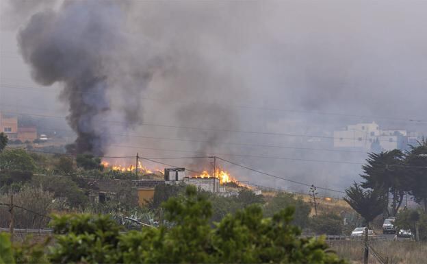 Conato de incendio en Guía