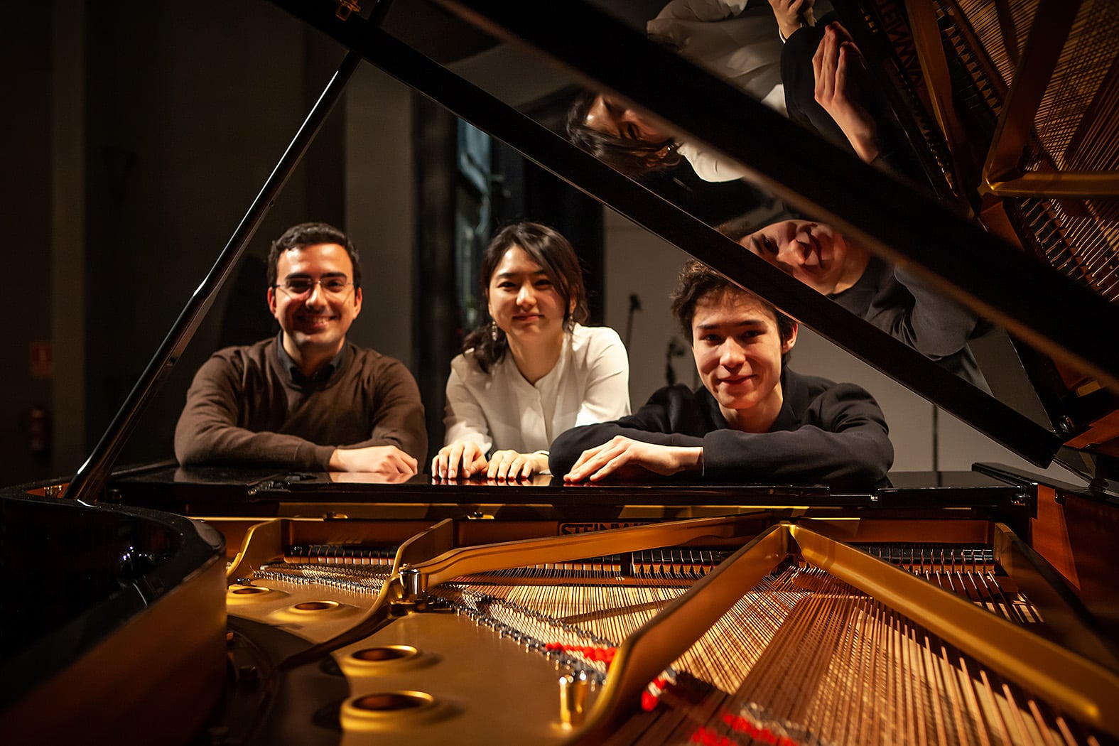 Los tres finalistas de la edición número 63 del Premio &#039;Jaén&#039; de Piano.