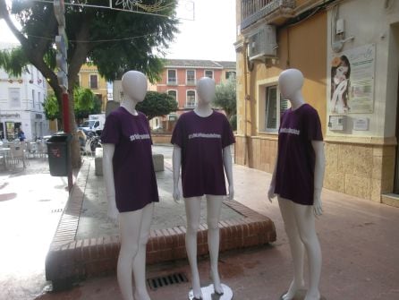 Maniquíes en el carrer Cop.