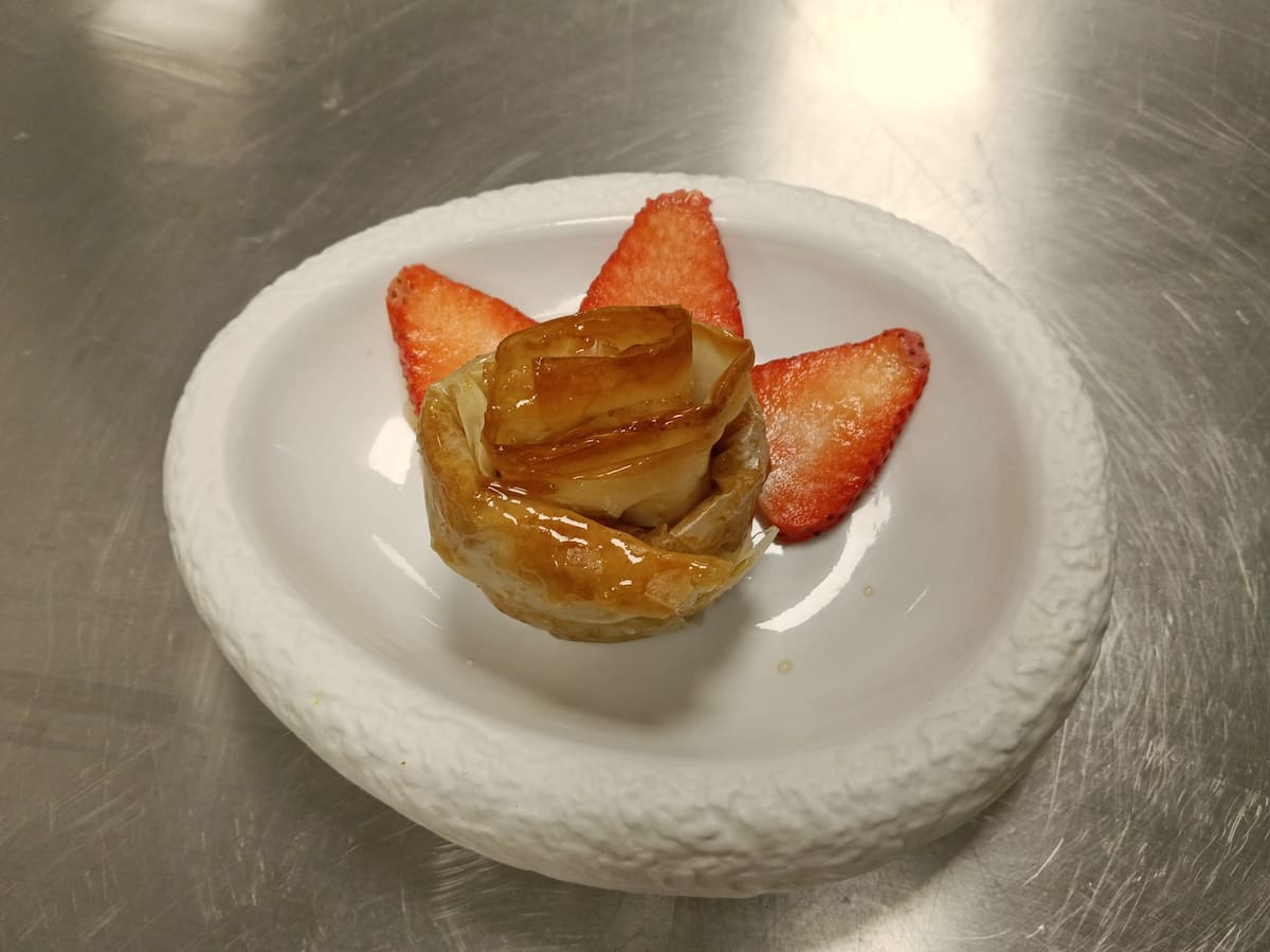 Rosas de manzana: la receta, paso a paso