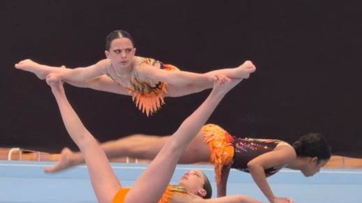 El Club Stella Maris brilla en el Open Madrid Acro con seis medallas