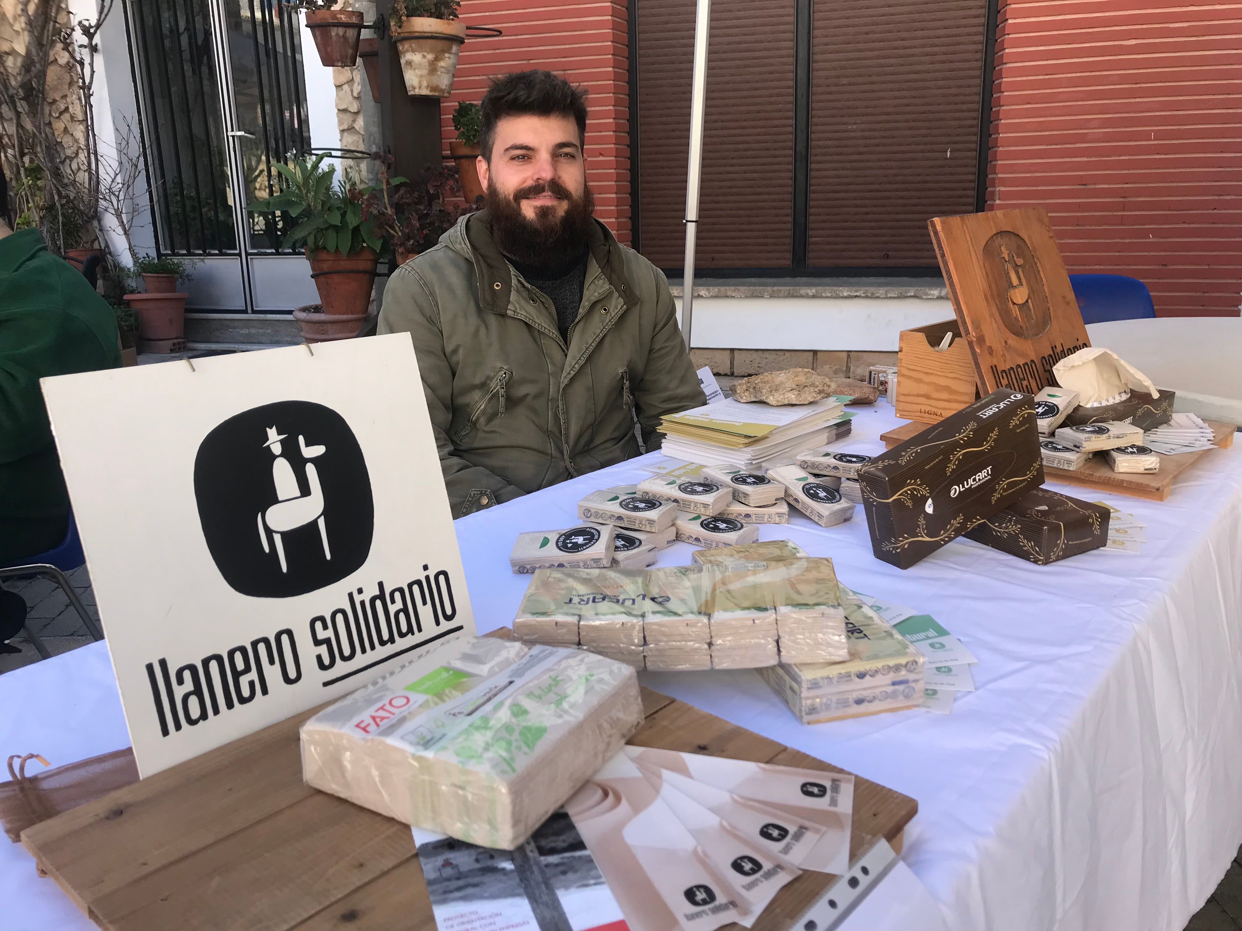 Sergio Ochando, secretario y socio fundador de Llanero Solidario, la asociación que trabaja para la inserción sociolaboral en el ámbito de la provincia de Albacete.