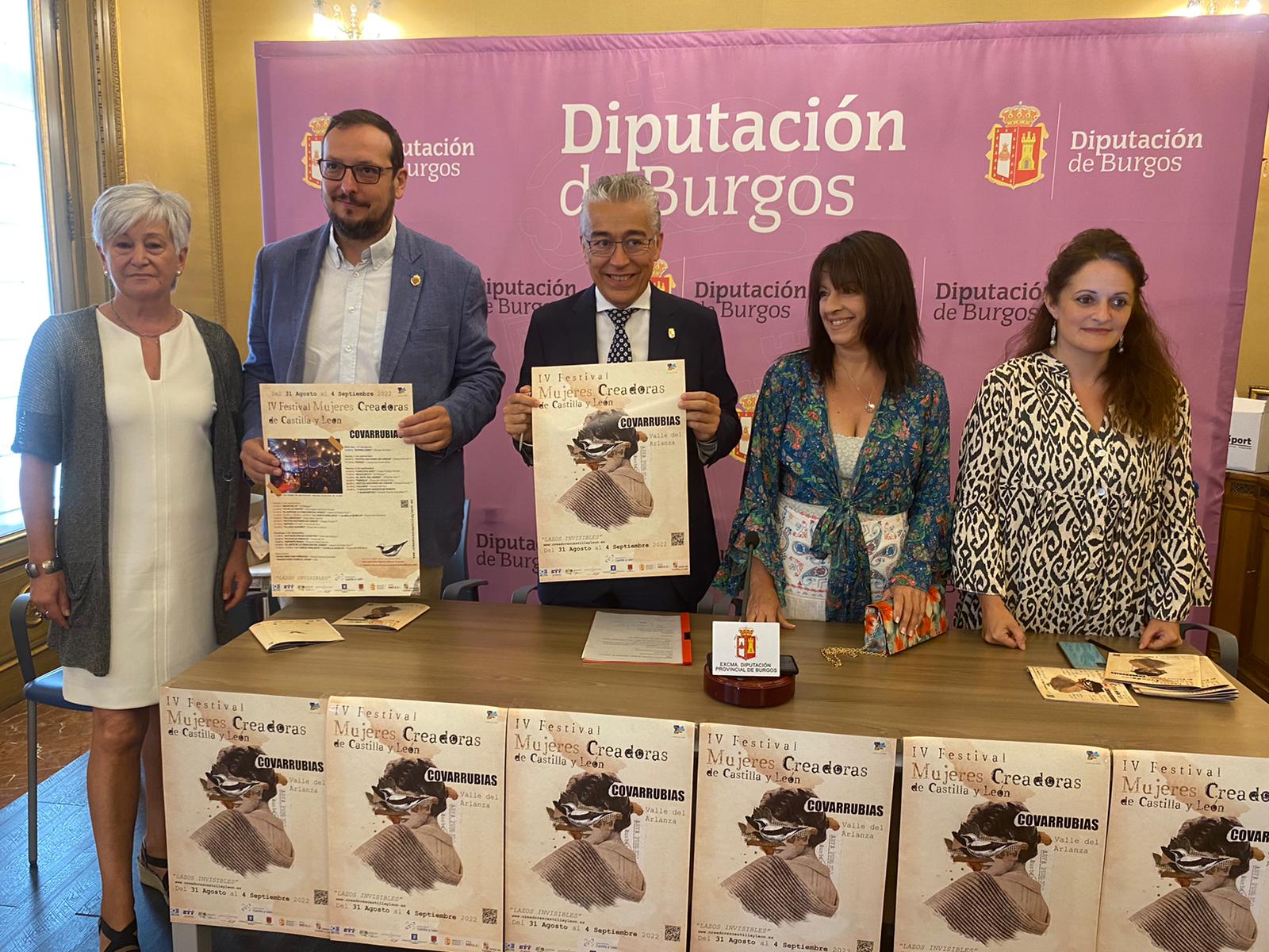 Presentación de la cuarta edición del Festival de Mujeres Creadoras de Castilla y León.