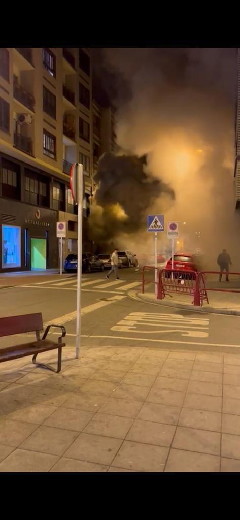 Incendio discoteca Logroño.