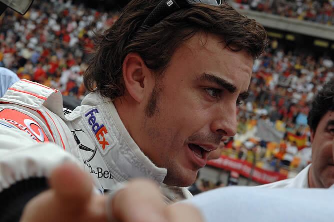 En la imagen Fernando Alonso tras la disputa del GP de China del pasado domingo