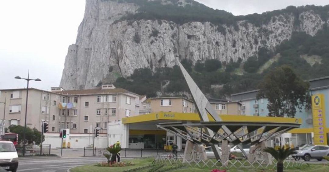 La colonia británica de Gibraltar.