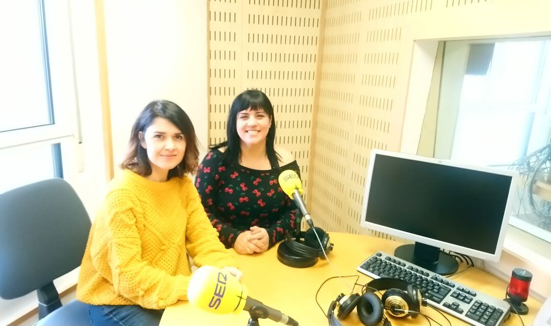 La presidenta de la Asociación de Mujeres Cocineras de Asturias en el estudio de Ser Gijón