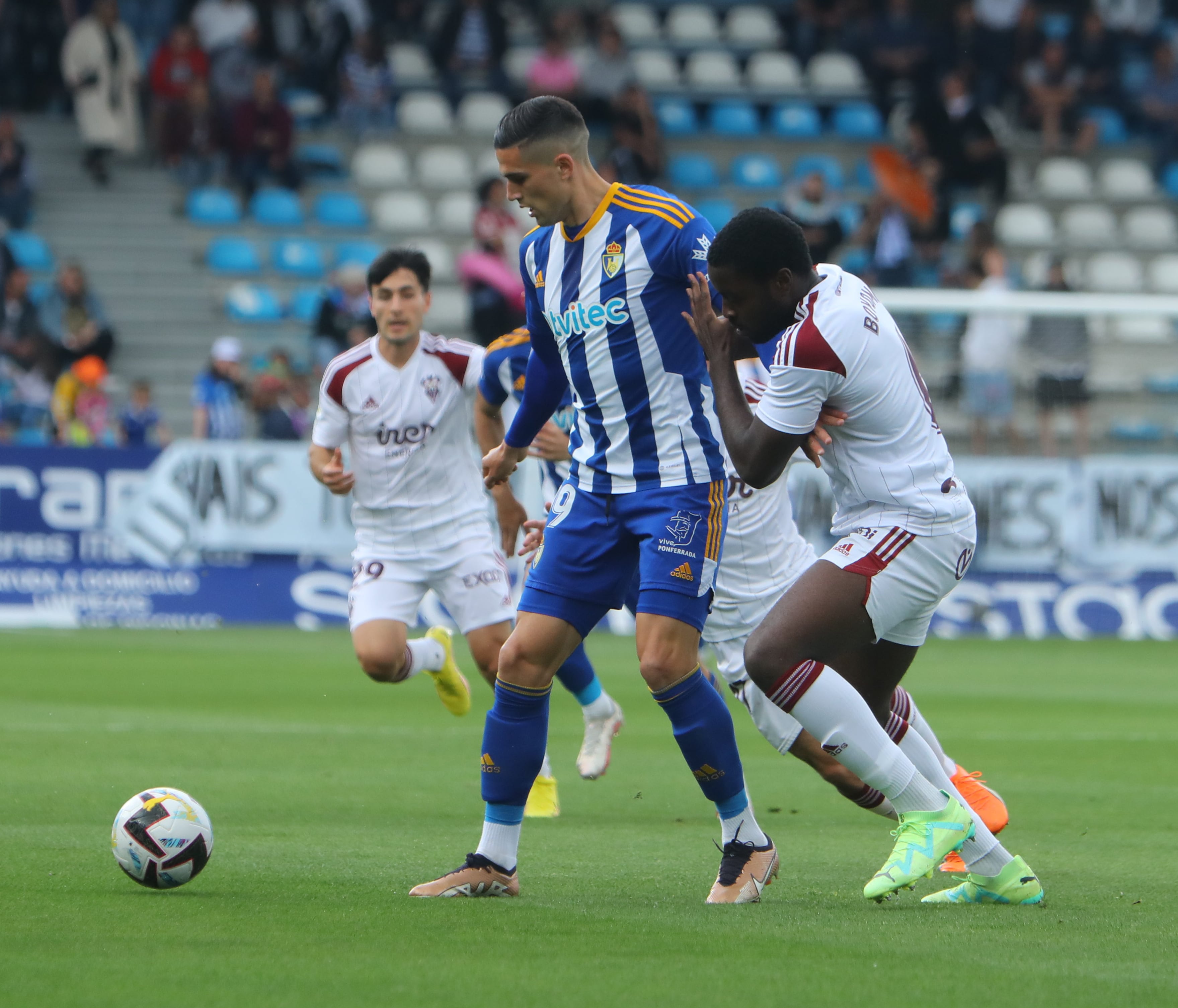 El Albacete empata en Ponferrada y sella el pase matemático al playoff