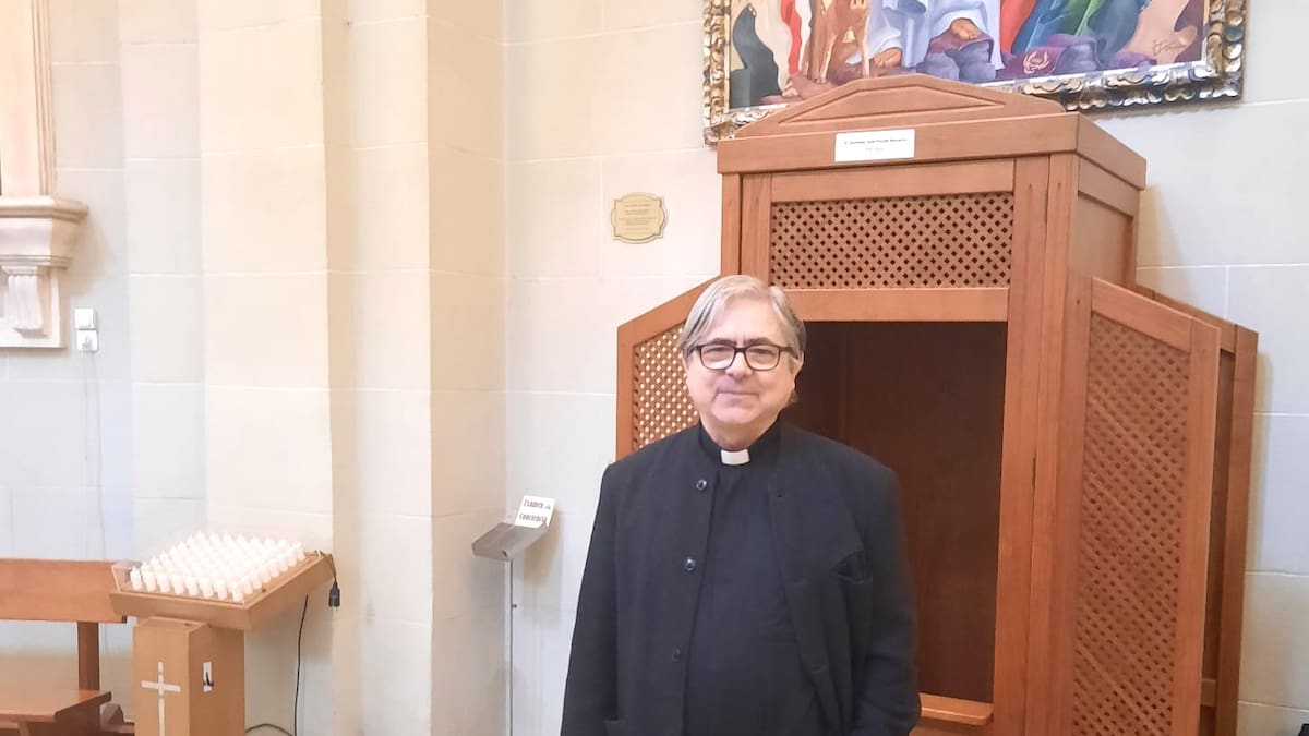 Jº Manuel Rico, cura San Pascual de Elda: "Voy a dejar pasar la luz"