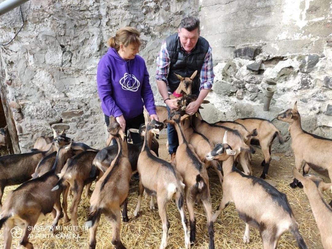 Mireia Alonso y Josu Mugerza, bien rodeados en Soraluze